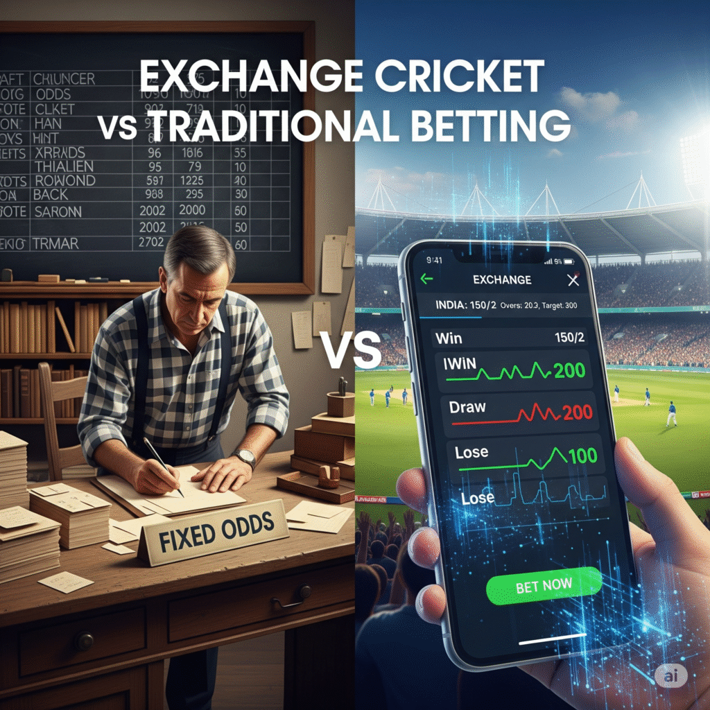 Exchange Cricket vs Traditional Betting: What New Gamers Should Know