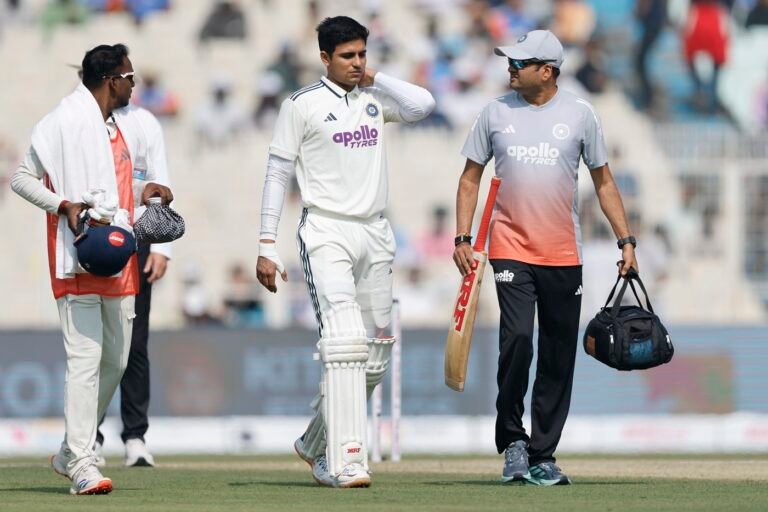 Gill set to miss Guwahati Test against South Africa; Pant to stand in as captain